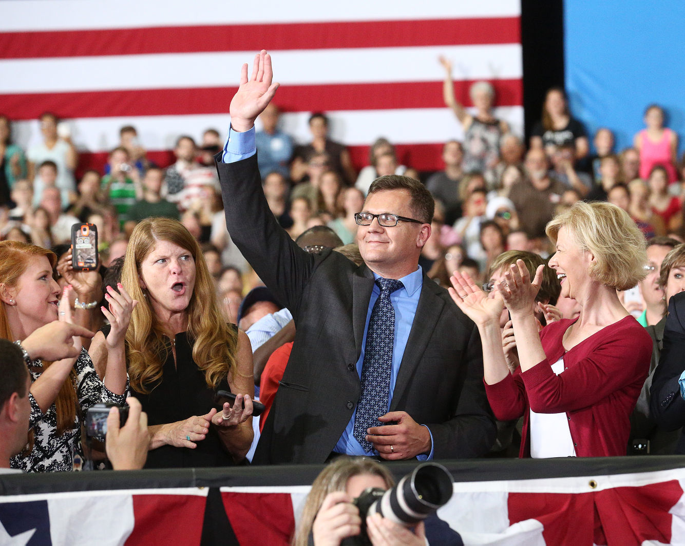 2015: President Barack Obama in La Crosse